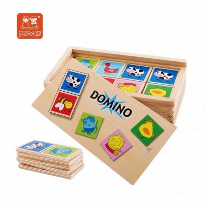 Wooden Educational Domino Toys: A Fun and Interactive Learning Tool for Kids