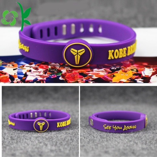 Irregularity Personalised High Quality Silicone Bracelets