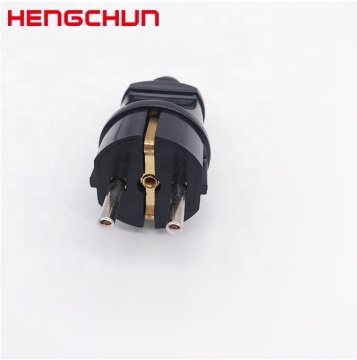 Best Price German Style ABS 2 Pin European Schuko Plug