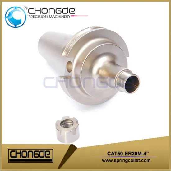 High Quality CAT50-ER20M-4" Collet Chuck CNC Machine Tool Holder