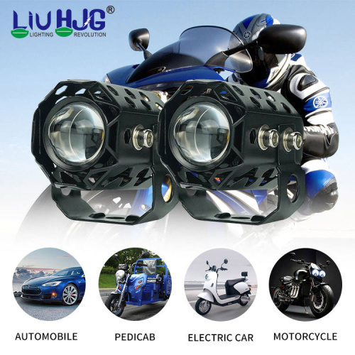 HJG Auxiliary Motorbike Spotlights