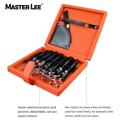 Masterlee Hairdressing Scissors with PU Leather Case