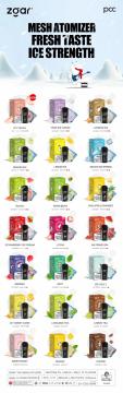 Zgar Absolute Zero Vaneable Vape 400 Puffs Pod