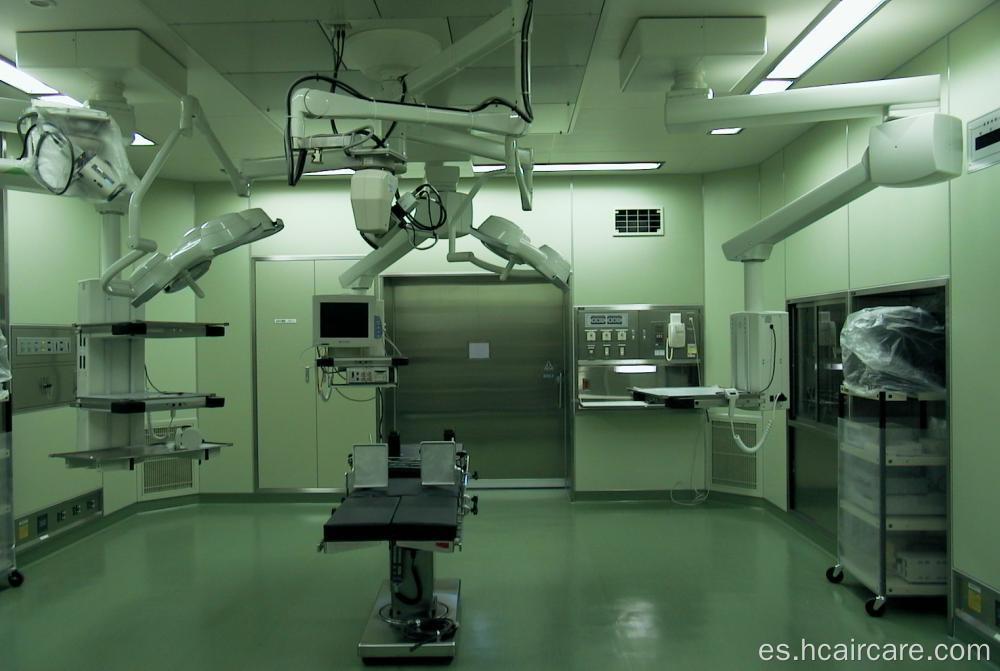 Sala de operaciones y hospital