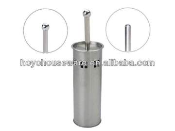 stainless steel acrylic toilet brush holder