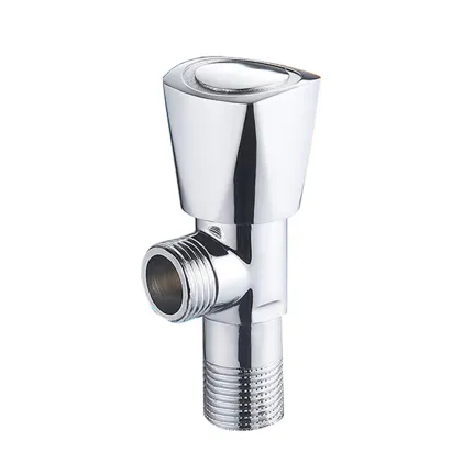 Brushed Nickel SS304 ninety degree angle valve