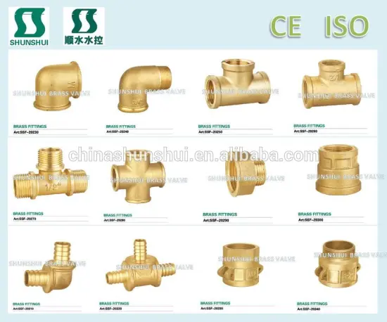 SSF20340 brass ferrule fittings