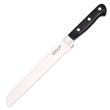 Bread Cutter Ultra-Sharp Stainless Steel Professional Grade Serrated Knife with ABS Handle