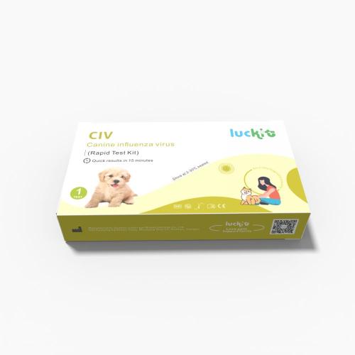 Luckit Canine Influenzavirus CIV PET DOG Test Kit Fast Reaction Rapid Factory Price Easy Operation