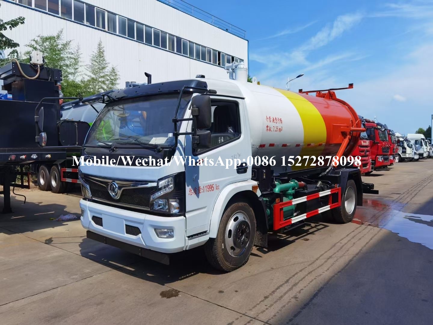 Dongfeng 5m3 Sewage Truck (6)