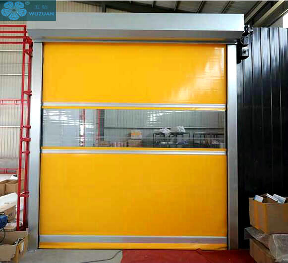 Industrial clean room rolling door