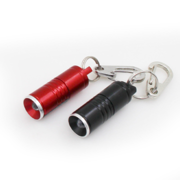 LED keychain light with button cells keychain flashlight