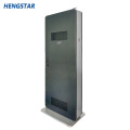 Outdoor kiosk is standard forced air cooling system