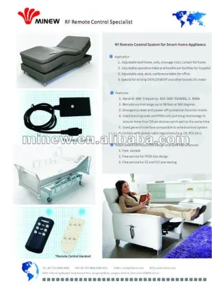 RF Remote Control System for Smart Home Appliances Solution