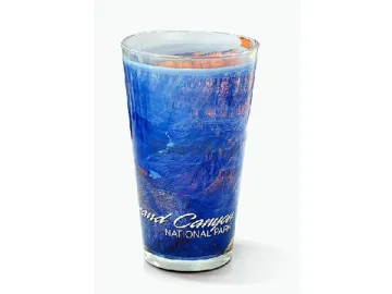 Classical juice mugs for sublimation Glass Beer Cup Tea Cup