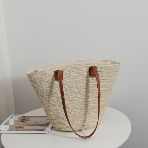 Wholesale Large Straw Woven Tote Bag Beach Bag