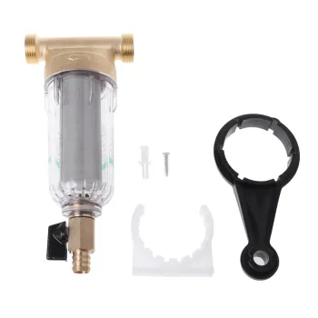 Front Purifier Copper Lead Home Dust Stainless Mesh Faucet Water Filter