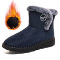 Imitation rabbit fur warm cotton boots