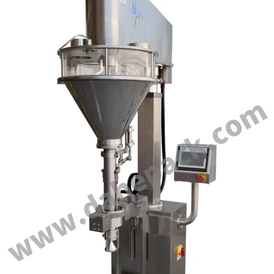 Semi-Automatic Auger Filler for Weight-Based Filling