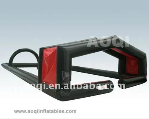 Much fun Tent Inflatable Race Track outdoor games for kids