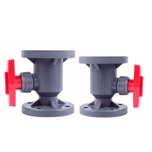 Flange Ball Valve untuk Sistem Pipa UPVC
