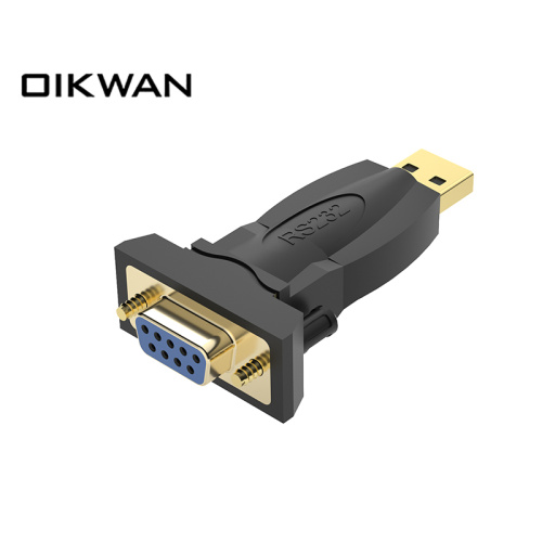 RS232 USB zu DB9 F Adapter USB an RS232 Serienadapter 9 Pin zu USB