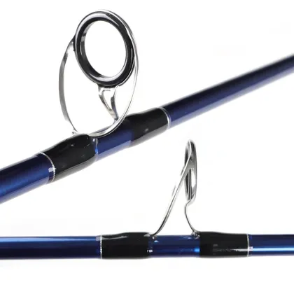 TAIGEK 8ft-9ft High Carbon Fiber 2-Section Sea Bass Spinning Rod