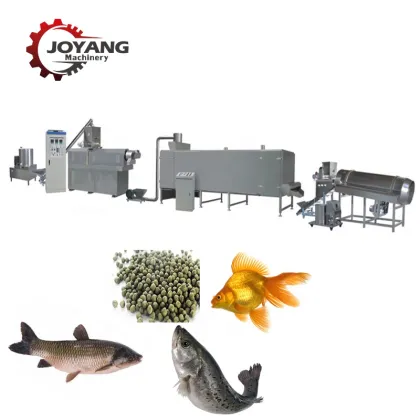 Automatic Aquatic Feed Processing Extruder Machine