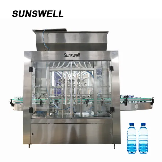 Automatic Bottle Linear 3-in-1 Water Bottle Filling Machine