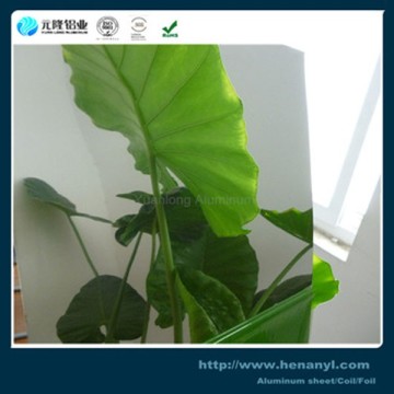 1xxx series mirror reflect aluminum for light led reflector sheet