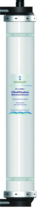 Inside-out tubular water filter/treatment UF membrane