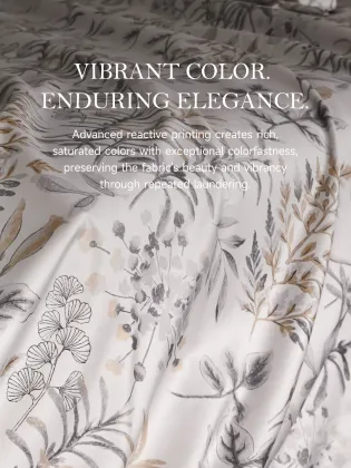 100s Reactive Printed Bedding Set