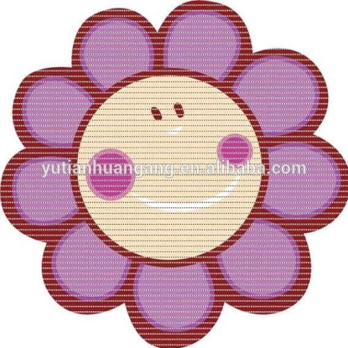 flower door mat,pvc non-slip mat