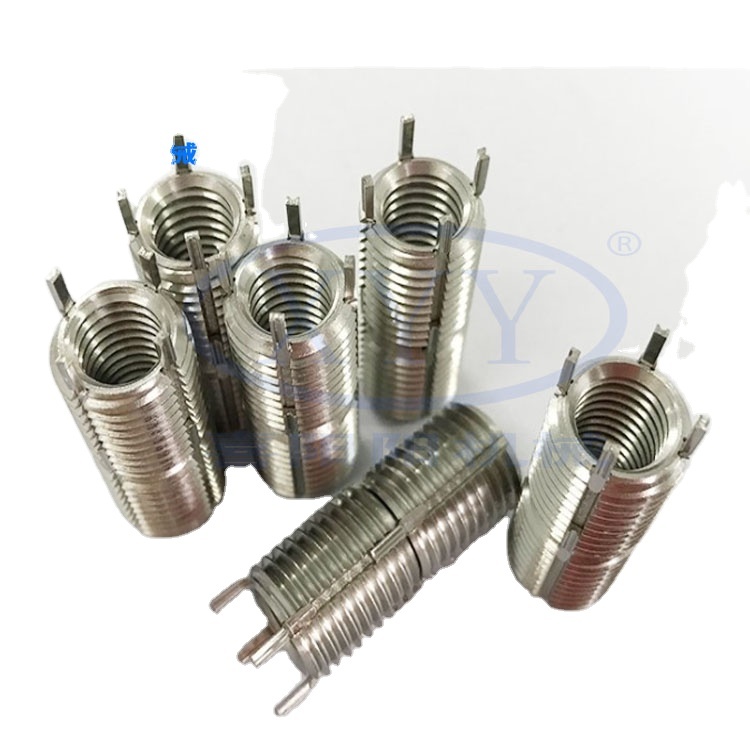 5/16 -18 Key-Locking Inserts Custom Size Stainless Steel Fasteners with Zinc M4 M6 M24 Threads Keensert Screw Nut 15mm Length"