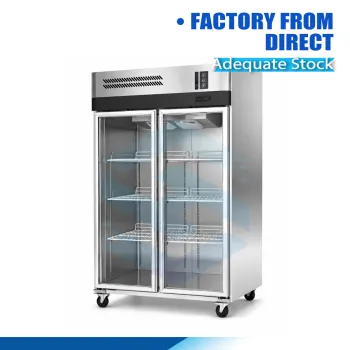 Commercial Double Door Beverage Cooler