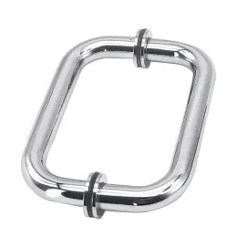 8" Back-to-Back Solid Pull Handle-With Washers