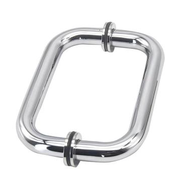 Alça de tração sólida costas com costas de 8&quot; com arruelas