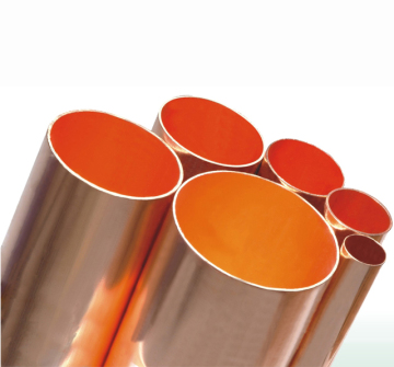 Pipada de cobre de 25 mm AC ASTM B280 para refrigeración - Patrones cuadrados y calificaciones en espiral disponibles