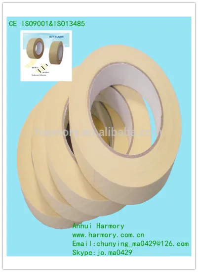 Chemical Indicator Tapes for Autoclave Steam Sterilization