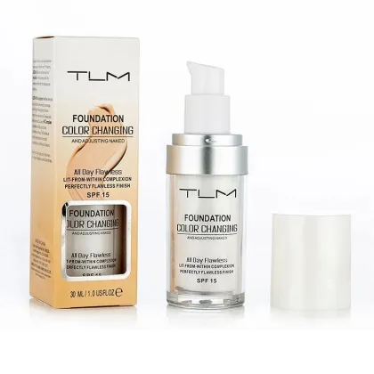 TLM Concealer 30ml Glass Bottle Long-Lasting Liquid Foundation