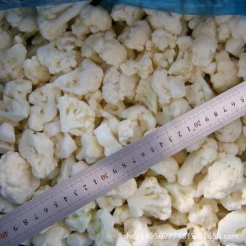 Introducción de coliflor congelada