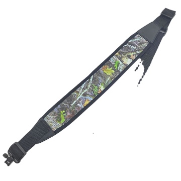 Adjustable Nylon Camo Gun Sling with Swivel Hunting Accessory