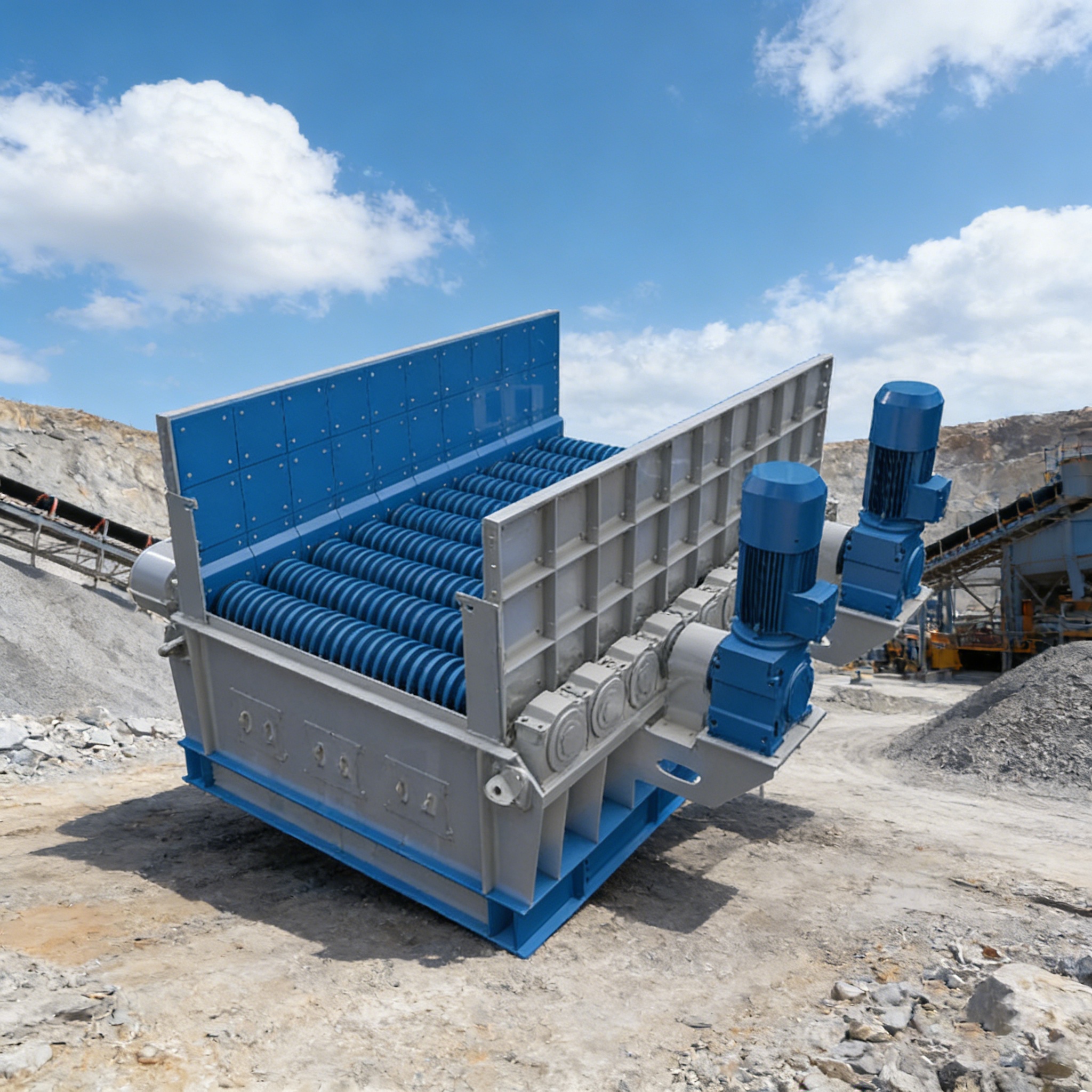 Large Capacity Roller Screen