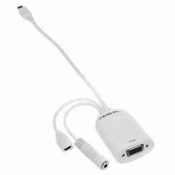 MHL to VGA Adapter with Audio and Power