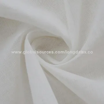 Flame retardant polyester spun fabric