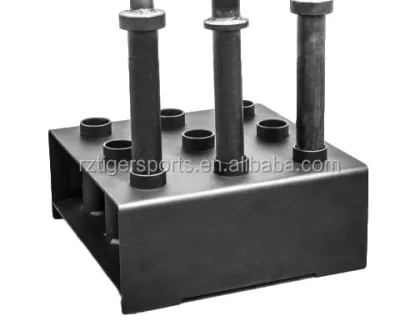 Nine or Five Holes Gym Barbell Rack Storage Equipment