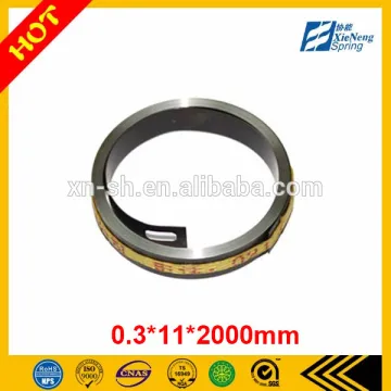 0.3*11*2000mm Non-magnetic 3.5kg tensile constant force spring