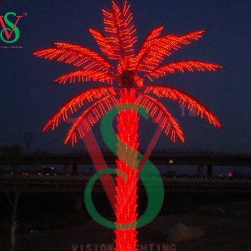 Christmas led tree light palm tree light for outdoor street decoration