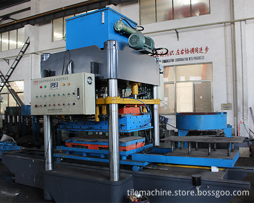 High-Quality PLC Controlled Cement Concrete Terrazzo Tile Making Machine