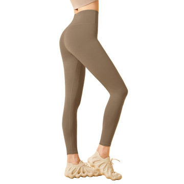 Women's Plus Size High Waist Slimming Yoga Pants with Pockets
